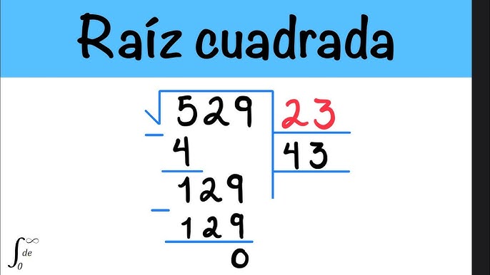 Cómo resolver raíces cuadradas paso a paso