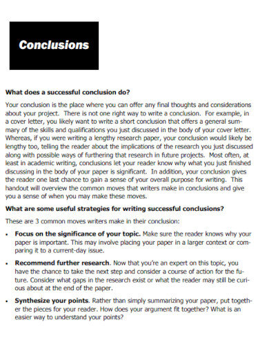 Conclusión