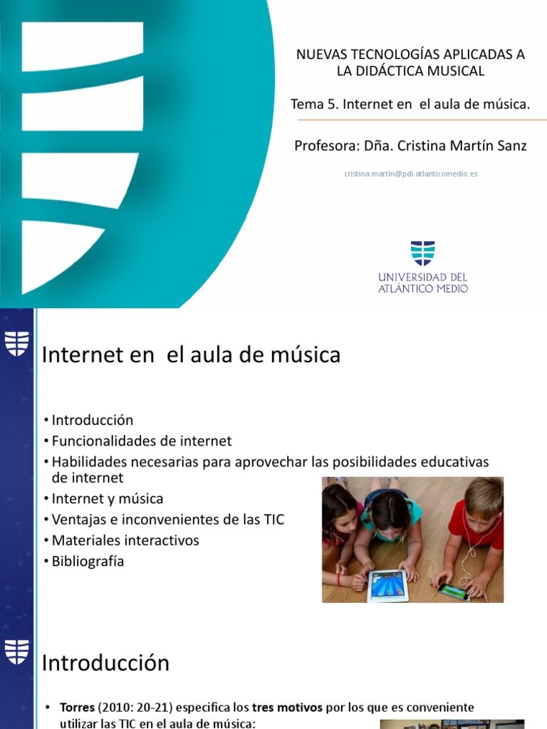 El papel de la tecnología en la enseñanza musical