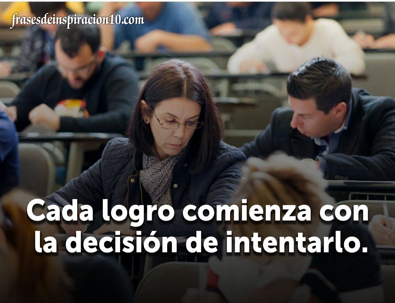 Frase de éxito para diferentes situaciones