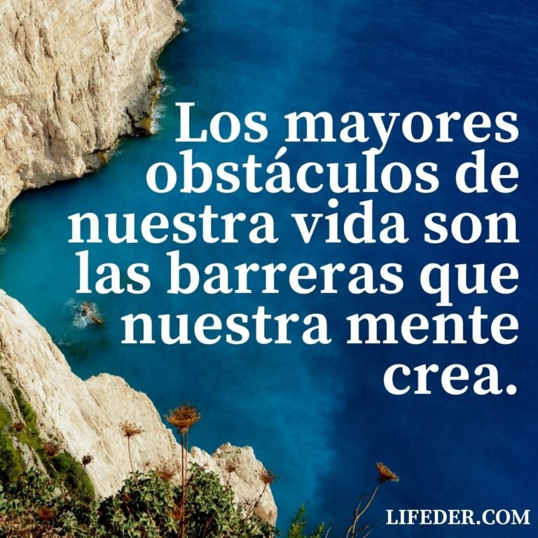 Frases de éxito para superar obstáculos