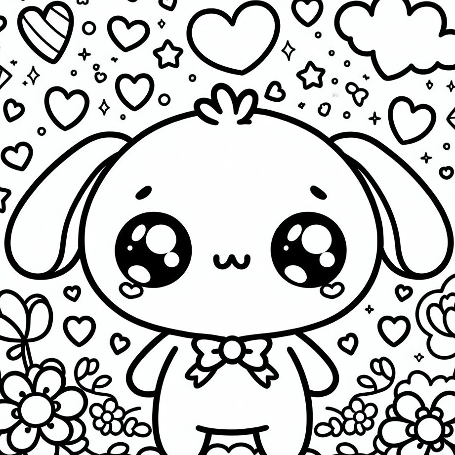 imagenes kawaii para colorear - Educatics