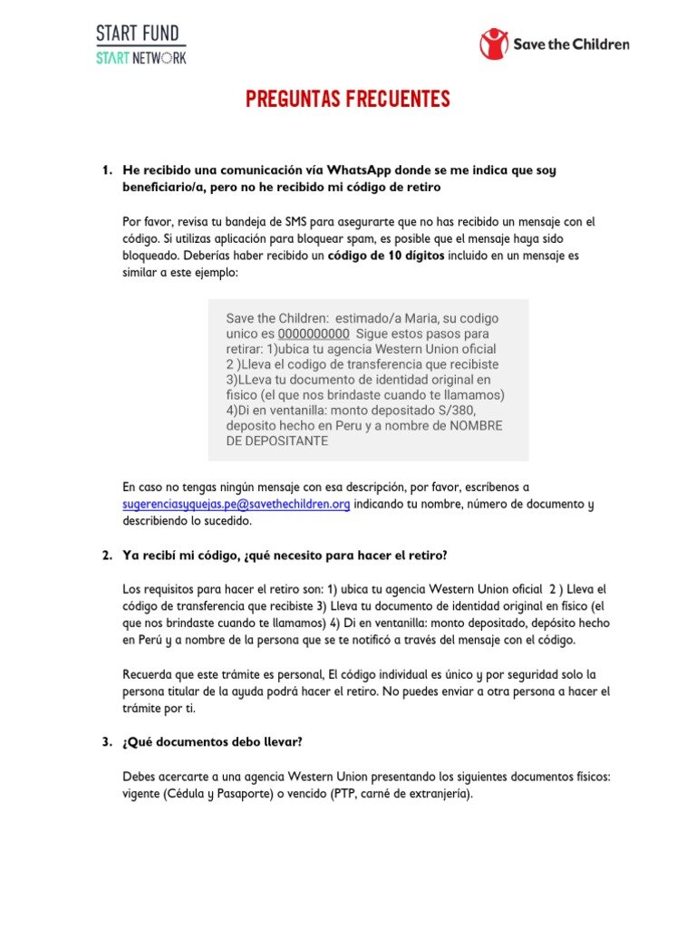 Preguntas frecuentes